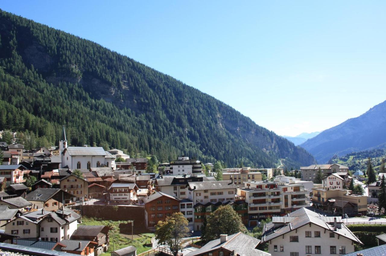 Hotel Paradis-Leukerbad-Therme Luaran gambar