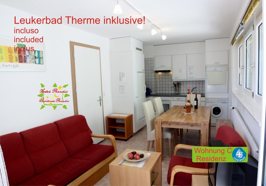 Hotel Paradis-Leukerbad-Therme Luaran gambar