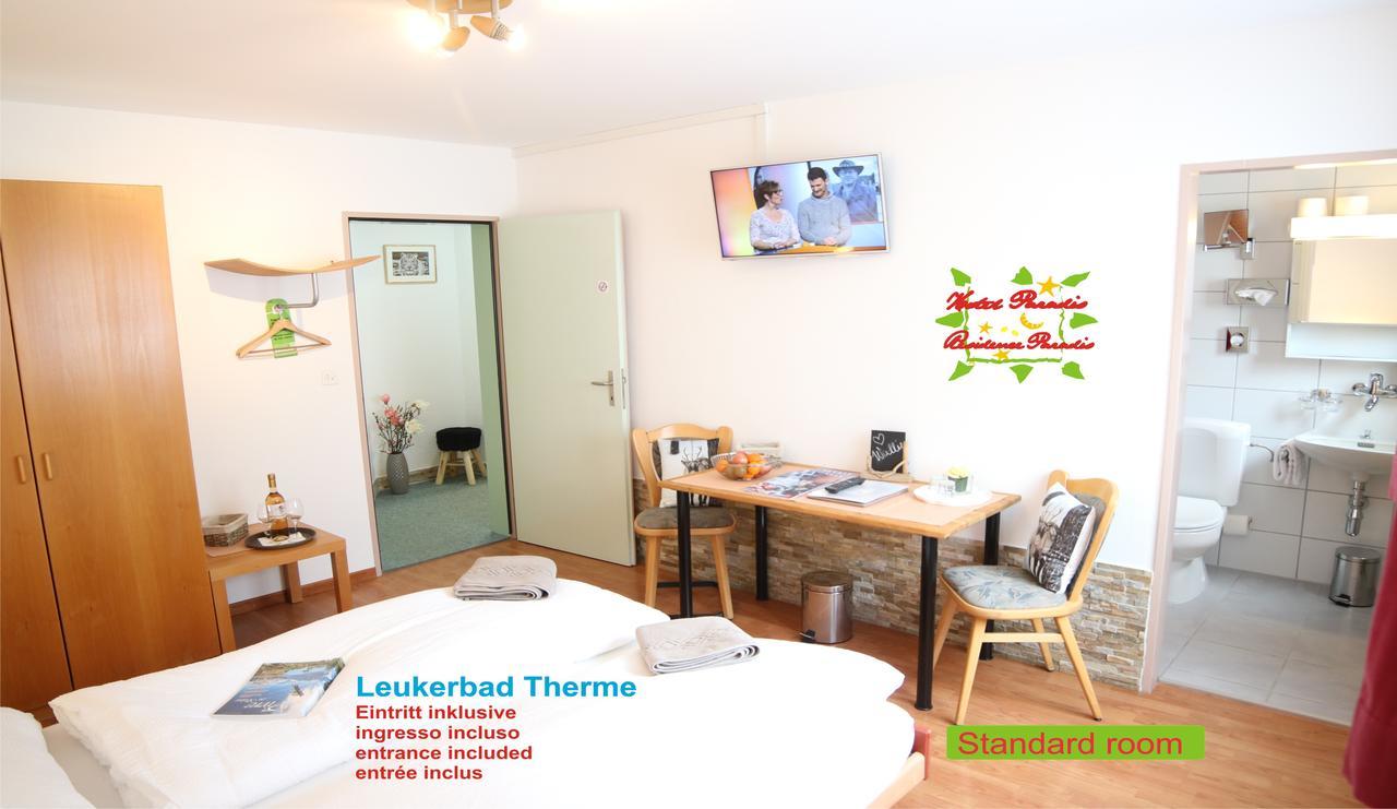 Hotel Paradis-Leukerbad-Therme Luaran gambar