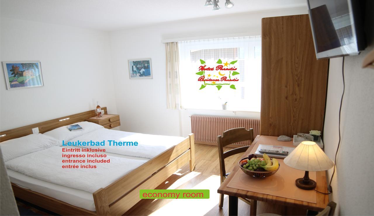 Hotel Paradis-Leukerbad-Therme Luaran gambar